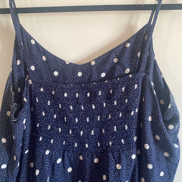 Old Navy Polka Dots Blue and White Dress - Picture 4 of 6